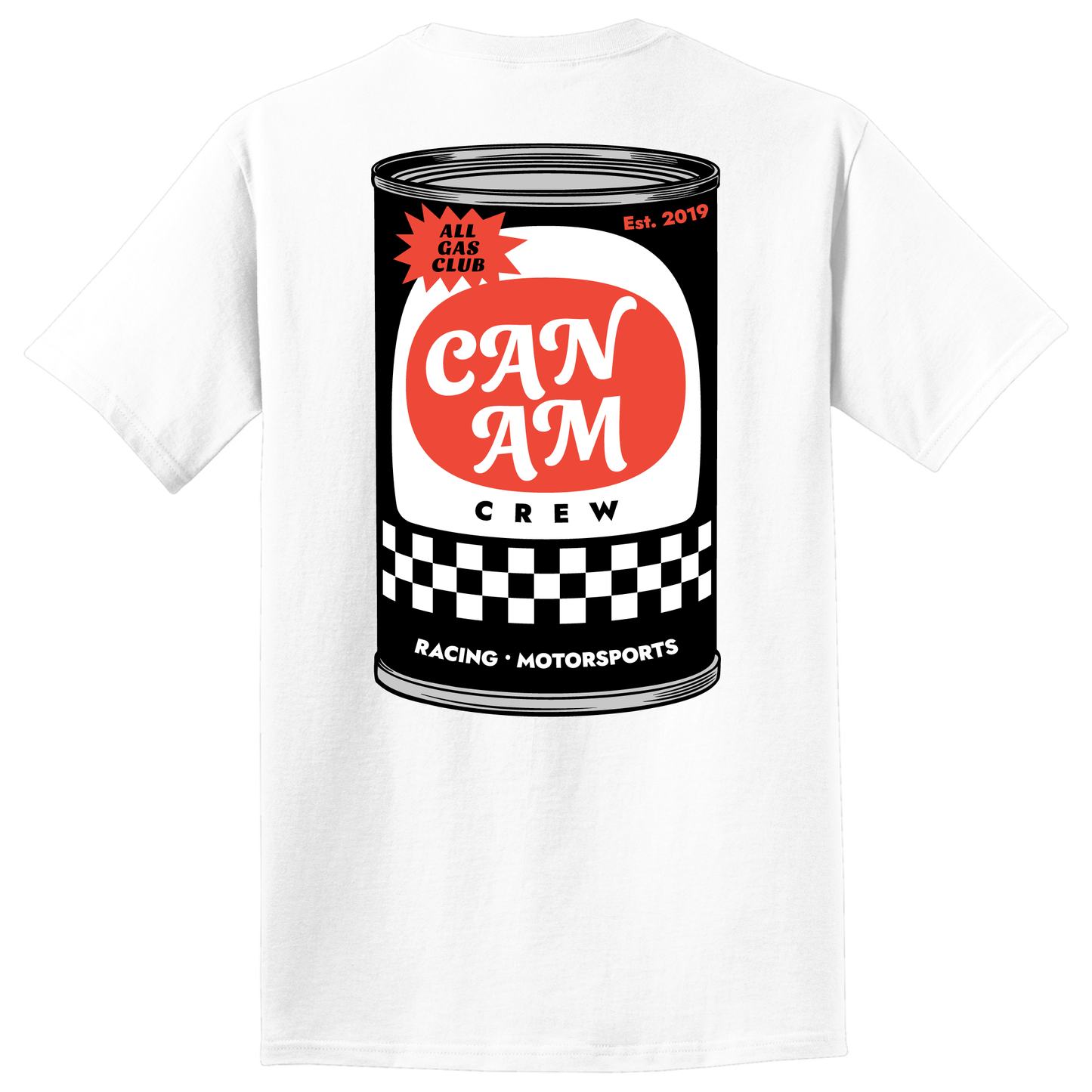 Can-Am Crew Barrel Tee
