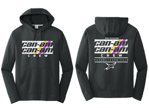 Can-Am Crew Hoodie - Black (Pink/Yellow)