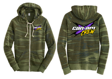 Load image into Gallery viewer, Can-Am Crew Ladies Camo Full-Zip Jacket