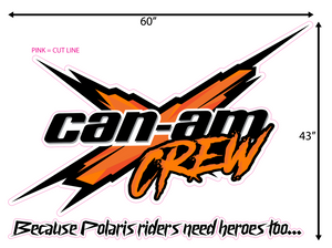 Trailer 60x43 Vinyl Decals Shipping included in price!!!